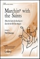 Marchin' with the Saints SATB choral sheet music cover